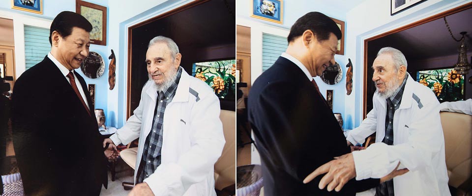 習近平探望古巴革命領袖菲德爾&middot;卡斯特羅