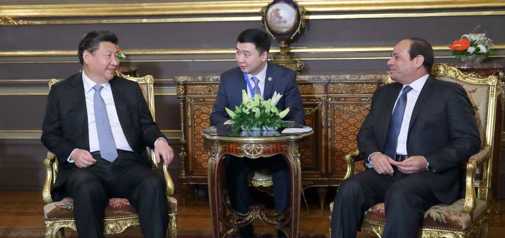 習近平會見埃及總統塞西