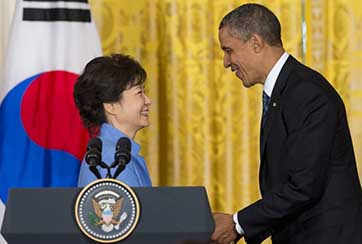 韓美大秀&ldquo;團結&rdquo;